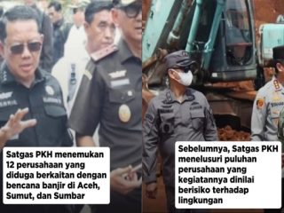 Nah Loh! 12 Persero Diduga Berperan Terjadinya Bencana Banjir di Sumatera