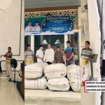 Kepedulian di Manggar, Bantuan Kubah & Karpet Sajadah Masjid At-Taqwa