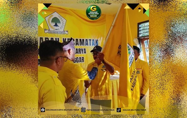 Muscam Golkar Manggar Rampung, Juka Terpilih Aklamasi