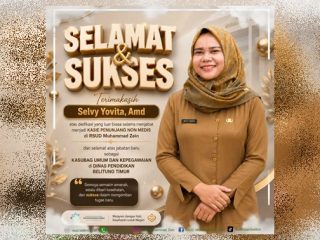 Selvy Yovita Resmi Emban Amanah Baru di Dinas Pendidikan